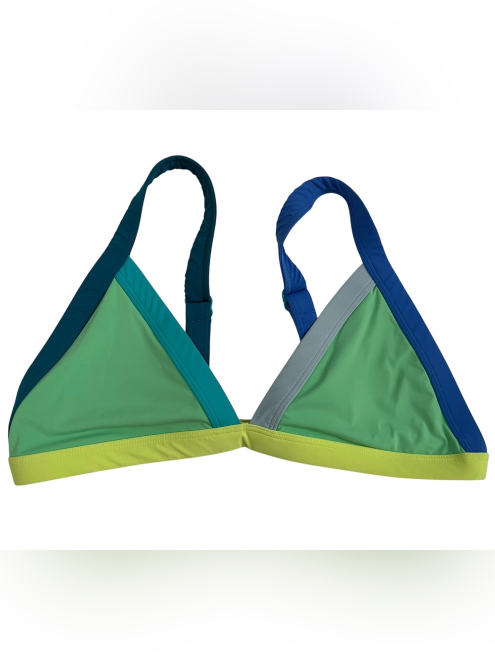 ONEONE Colorblock Triangle Bikini Top